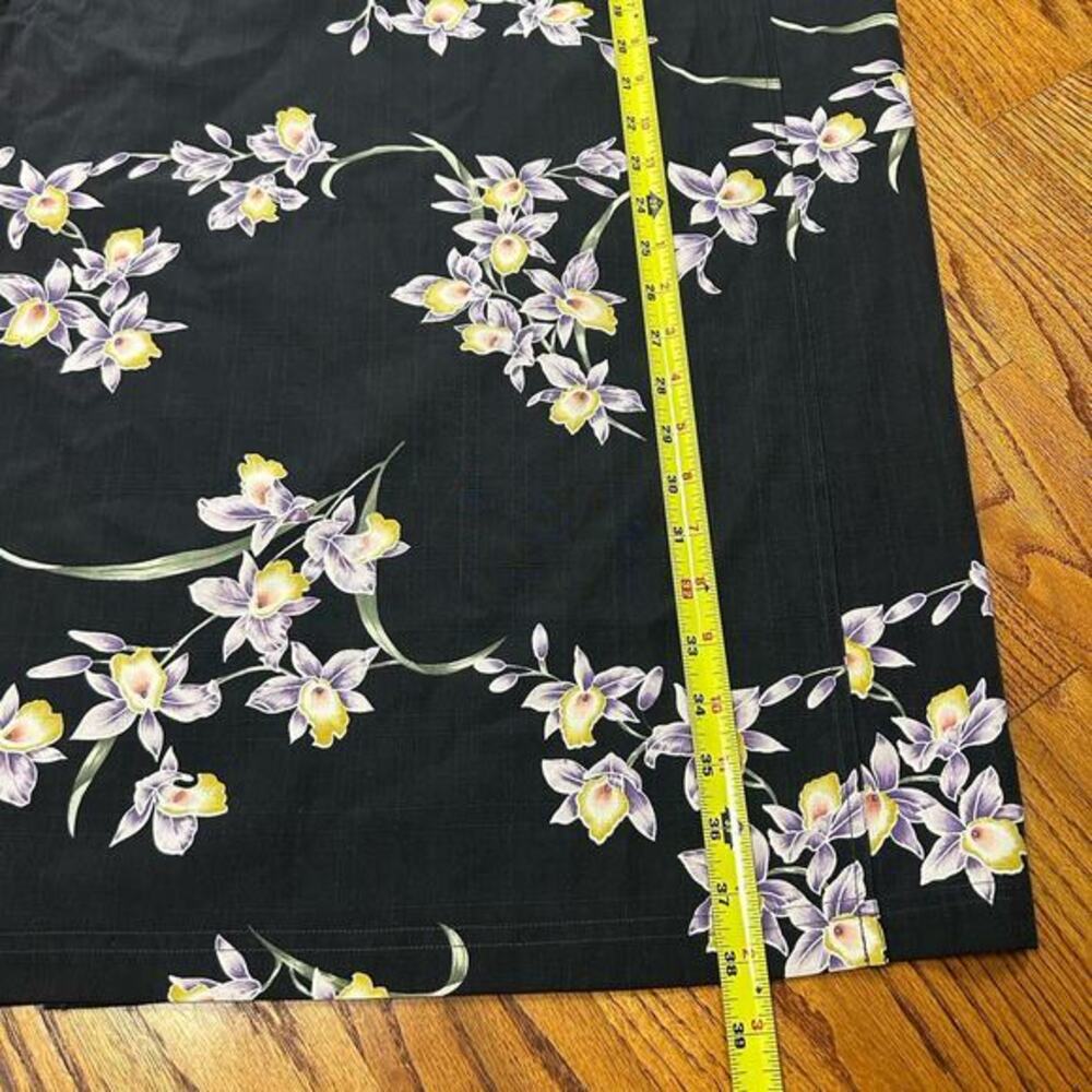 Tommy Bahama Tropical Silk Wrap Long Skirt 10 Floral Beach‎ Vacation Hibiscus - Picture 7 of 7
